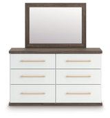 Kendanport Brown Dresser and Mirror (Online Special Price) - Ornate Home