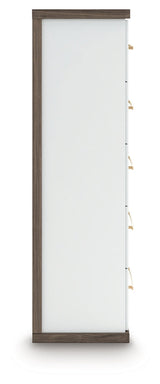 Kendanport Brown/White Five Drawer Chest (Online Special Price) - Ornate Home