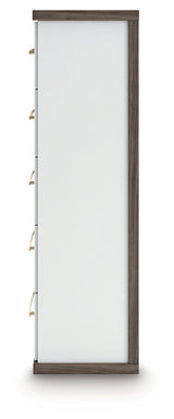 Kendanport Brown/White Five Drawer Chest (Online Special Price) - Ornate Home
