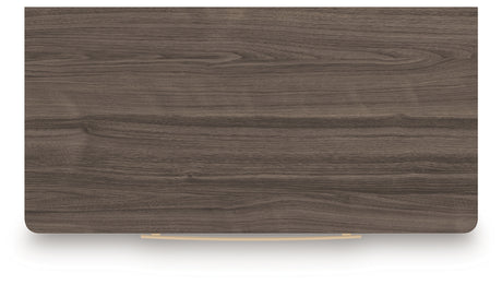 Kendanport Brown/White Five Drawer Chest - Ornate Home