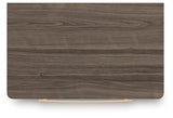 Kendanport Brown/White King Platform Bed, Dresser, Mirror and Nightstand (Online Special Price) - Ornate Home