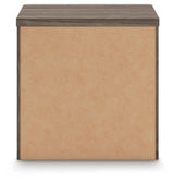 Kendanport Brown/White Two Drawer Night Stand (Online Special Price) - Ornate Home