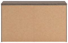 Kendanport White/Brown King Upholstered Bed, Dresser and Nightstand - Ornate Home