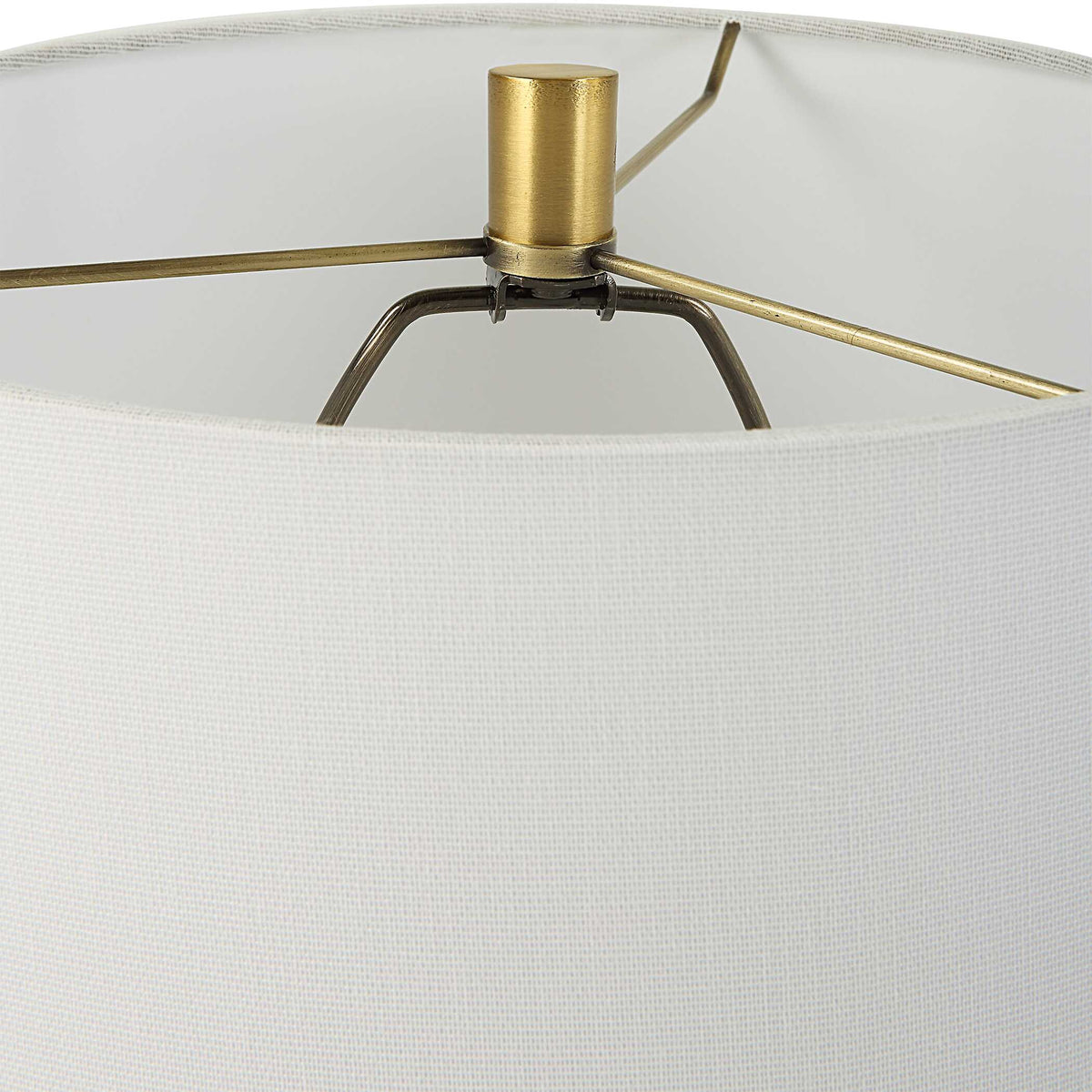 Kendari Brown/Woodtone Rope & Rattan Table Lamp - Ornate Home