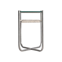 Kendo Graphite Accent Table - Ornate Home