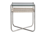 Kendo Light Grey Wash/Graphite Side Table - Ornate Home