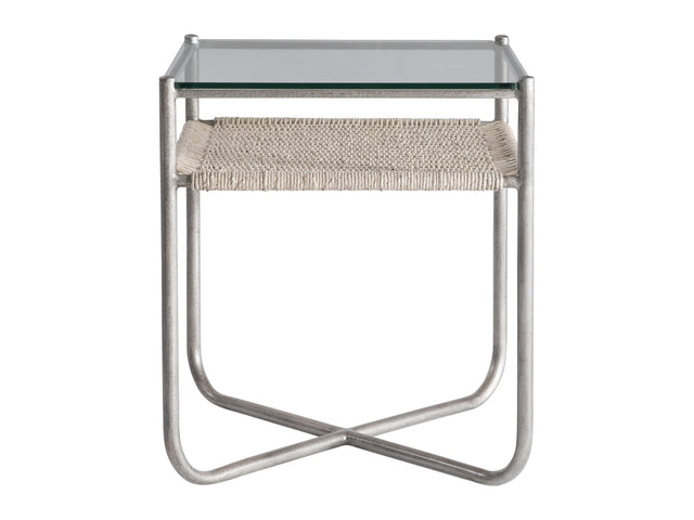 Kendo Light Grey Wash/Graphite Side Table - Ornate Home