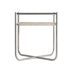 Kendo Light Grey Wash/Graphite Side Table - Ornate Home