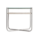 Kendo Light Grey Wash/Graphite Side Table - Ornate Home