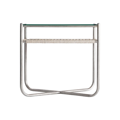 Kendo Light Grey Wash/Graphite Side Table - Ornate Home