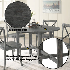 Kendric Rustic Gray Dining Table - Ornate Home