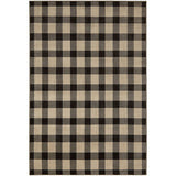 Kendrick Gingham Onyx Medium Area Rug - Ornate Home