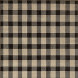 Kendrick Gingham Onyx Small Area Rug - Ornate Home