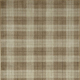 Kendrick Plaid Beige Medium Area Rug - Ornate Home
