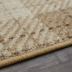 Kendrick Plaid Beige Small Area Rug - Ornate Home