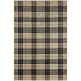Kendrick Plaid Charcoal Medium Area Rug - Ornate Home
