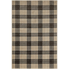 Kendrick Plaid Charcoal Small Area Rug - Ornate Home