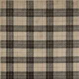 Kendrick Plaid Charcoal Small Area Rug - Ornate Home