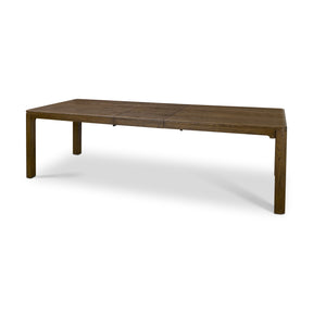 Kendrix Dark Brown Rectangular Extendable Dining Table - Ornate Home