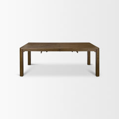 Kendrix Dark Brown Rectangular Extendable Dining Table