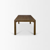Kendrix Dark Brown Rectangular Extendable Dining Table - Ornate Home