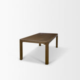 Kendrix Dark Brown Rectangular Extendable Dining Table - Ornate Home