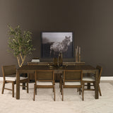 Kendrix Dark Brown Rectangular Extendable Dining Table - Ornate Home