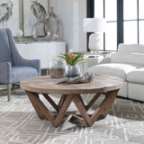 Kendry Woodtone Reclaimed Wood Coffee Table - Ornate Home