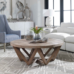 Kendry Woodtone Reclaimed Wood Coffee Table - Ornate Home