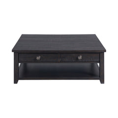 Kendyl Dark Grey Occasional Square Coffee Table - Ornate Home
