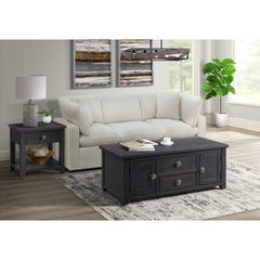 Kendyl Espresso 2-Piece Occasional Table Set - Ornate Home