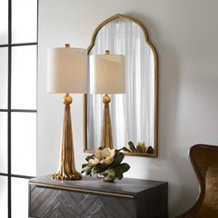 Kenitra Gold Arch Mirror - Ornate Home