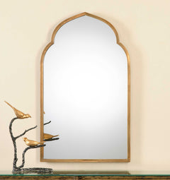 Kenitra Gold Arch Mirror - Ornate Home