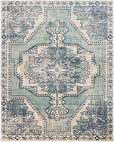 Kenmare Blue Medallion Rug - Clearance - Ornate Home