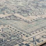 Kenmare Blue Medallion Rug - Clearance - Ornate Home