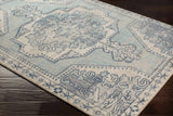 Kenmare Blue Medallion Rug - Clearance - Ornate Home
