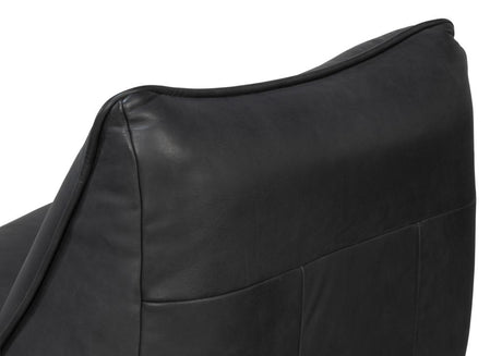 Kennett Black Swivel Chair - Ornate Home