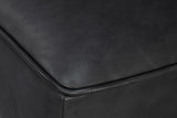 Kennett Black Swivel Chair - Ornate Home