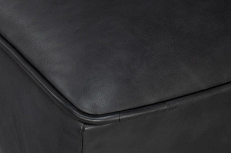 Kennett Black Swivel Chair - Ornate Home