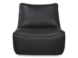Kennett Black Swivel Chair - Ornate Home