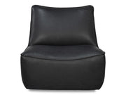 Kennett Black Swivel Chair - Ornate Home