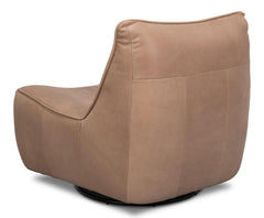 Kennett Grey Swivel Chair - Ornate Home