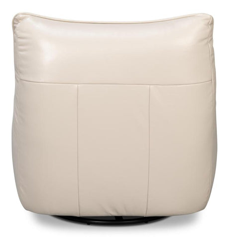 Kennett White Swivel Chair - Ornate Home