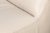 Kennett White Swivel Chair - Ornate Home