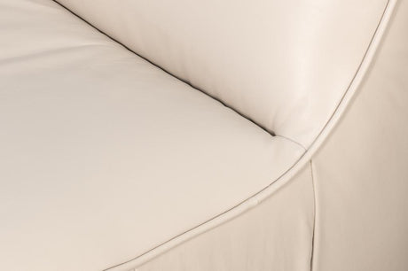 Kennett White Swivel Chair - Ornate Home