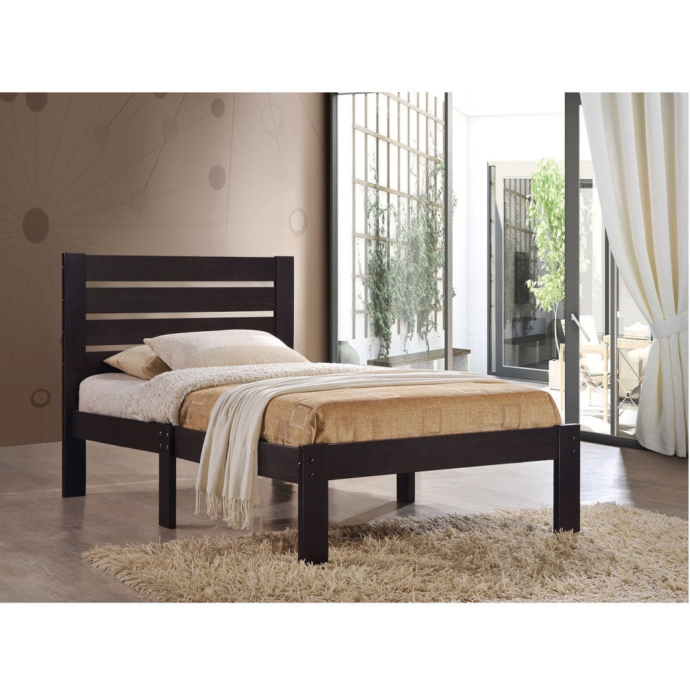 Kenney Espresso Queen Bed - Ornate Home