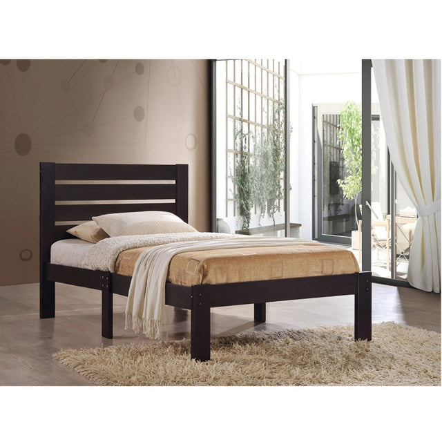 Kenney Espresso Queen Bed - Ornate Home