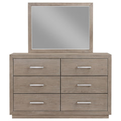 Kenora Barley Brown Dresser and Mirror - Ornate Home