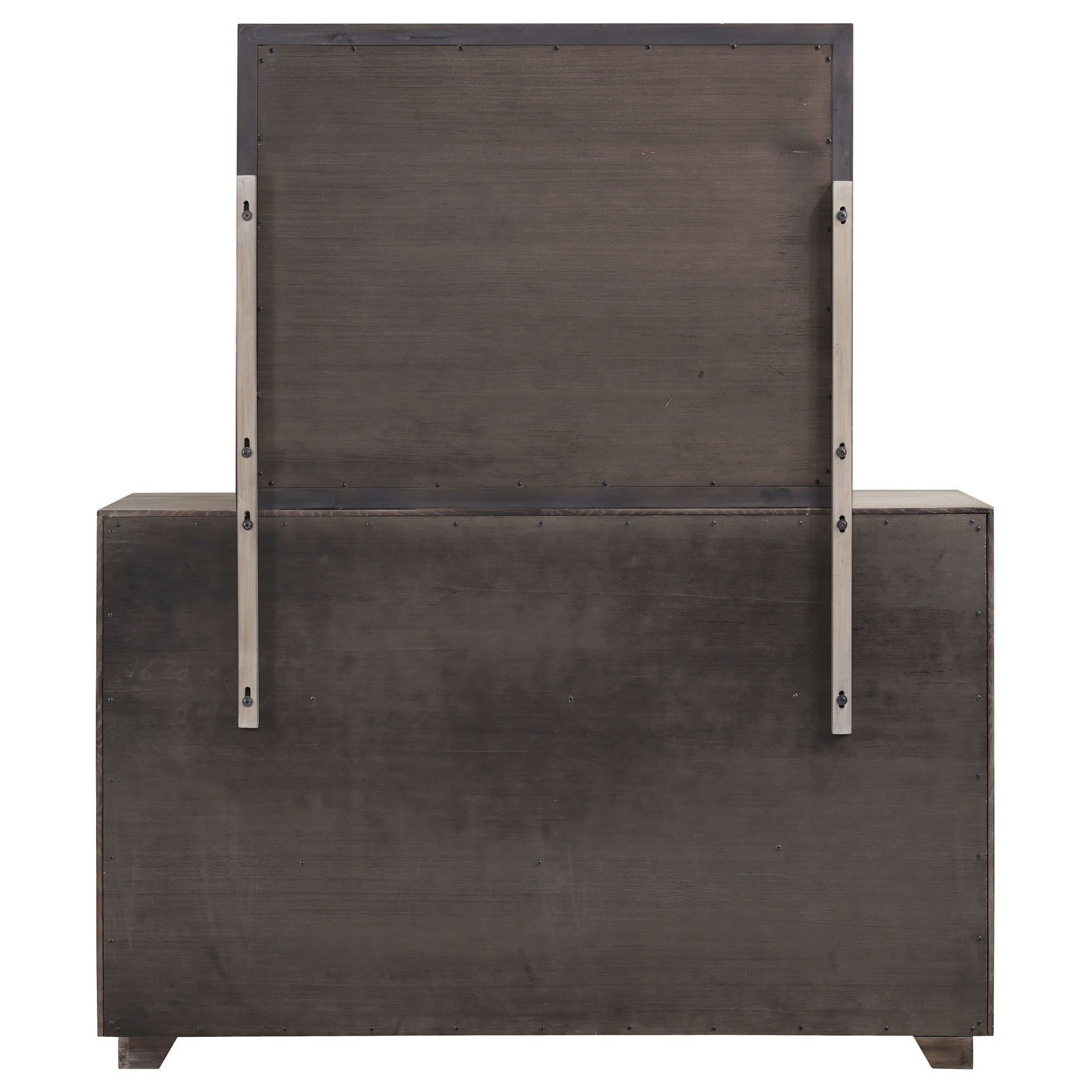 Kenora Barley Brown Dresser and Mirror - Ornate Home