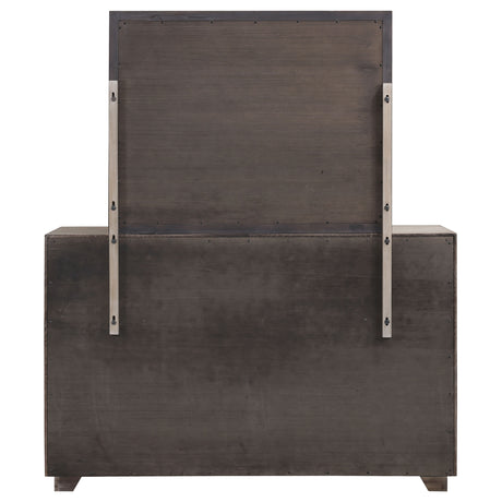 Kenora Barley Brown Dresser and Mirror - Ornate Home